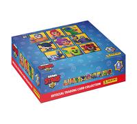 Panini- Brawler Brawl Stars Trading Cards-Confezione da 18 Tasche (8 Carte) + 1 Biglietto Edizione Limitata, 005309BOX18F