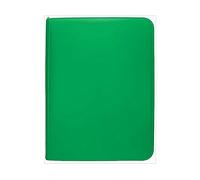 CARTE DA COLLEZIONE ULTRA PRO UP raccoglitore professionale con zip a 9 tasche - Verde