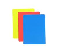 Carte da di calcio, 3 pezzi, strumento professionale per giudice | Carte da giudice da uomo, arbitro, hockey, pallavolo, pallacanestro, wrestling, gioco di pallamano, donne