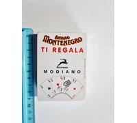 CARTE DA GIOCO AMARO MONTENEGRO MODIANO SIGILLATE POKER VINTAGE PLAYING CARD NEW