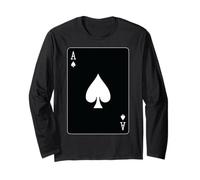 Carte da gioco asso di picche Maglia a Manica
