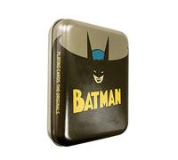 Carte da gioco Batman DC Comics in latta retrò goffrata, 55 carte in stile vintage, ottimo regalo per qualsiasi fan dei supereroi!