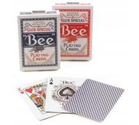 Carte da gioco Bee Premium 2 mazzi da 52 carte rosso blu Made in USA