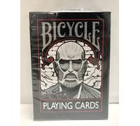 Carte da gioco Bicycle Attack on Titan v2 / Shingeki no Kyojin / Trump / Rare