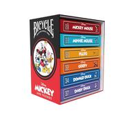 Carte Da Gioco Bicycle Disney Mickey & Friends Set Da 6