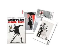 Carte da gioco con motivi di Banksy di Piatnik