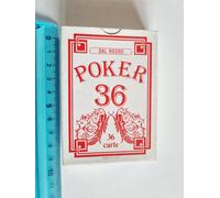 CARTE DA GIOCO DAL NEGRO POKER 36 ORIGINAL VINTAGE PLAYING CARDS NEW