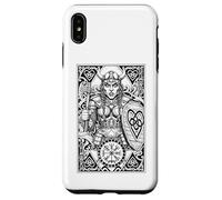 Carte da gioco della mitologia norrena della donna vichinga, regina Custodia per iPhone XS Max