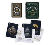 Carte da gioco di sopravvivenza del fuoco di campfire di Gentlemen