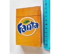 CARTE DA GIOCO FANTA ARANCIATA COCA COLA POKER VINTAGE ORIGINAL PLAYING CARDS