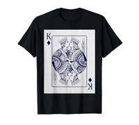 Carte da Gioco Gay Pride King of Diamonds da Uomo Maglietta