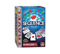CARTE DA GIOCO GOLIATH Sequence Travel - 54 Pezzi da viaggio, Età 7+ anni