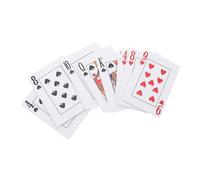 Carte da Gioco in Braille per Ciechi, Mazzo di Carta Assistivo | Marcature Tattili, Gioco Versatile e Formato Portatile, Ausilio per Non Vedenti e Persone Disabilità