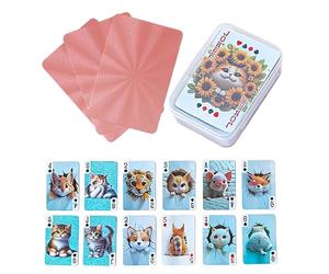 Carte Da Gioco In Miniatura - Gioco Impermeabile Per Feste Notturne,Carte Da Poker Divertenti,Per Adolescenti Adulti Giocatori Collezionisti Viaggiatori Riunioni Di Famiglia Eventi Tematici