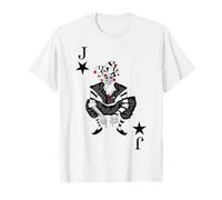 Carte da gioco jolly ramino carnevale costume sciocco Joker Maglietta
