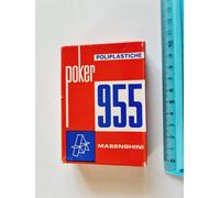CARTE DA GIOCO MASENGHINI 955 POKER BRIDGE VINTAGE ORIGINAL PLAYING CARDS NEW