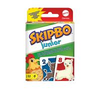 CARTE DA GIOCO MATTEL GAMES HHB37 SKIP-BO JUNIOR - Multicolore, Età 5-10