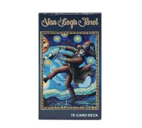 Carte da gioco per principianti, simpatico gioco da tavolo, 10,3 x 6 cm, mazzi di tarocchi standard con guida (lingua italiana non garantita), per la casa per , famiglia, divinazione