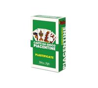 Carte da Gioco Piacentine Plastificate - Italian Style | Mazzo da 40 Carte Tradizionali Italiane | Alta Qualità, Resistenti e Lavabili | Perfette per Scopa, Briscola, Tresette e Giochi di Famiglia