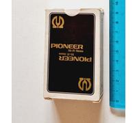 CARTE DA GIOCO PIONEER HI-FI STEREO POKER BRIDGE VINTAGE PLAYING CARDS NEW