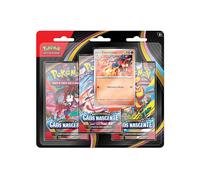 Pokémon: confezione da tre buste dell’espansione Megaevoluzione - Caos Nascente del GCC Pokémon (una carta promozionale olografica e tre buste di espansione), Edizione in Italiano