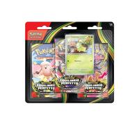 Pokémon: confezione da tre buste dell’espansione Megaevoluzione - Equilibrio Perfetto del GCC Pokémon (una carta promozionale olografica e tre buste di espansione), Edizione in Italiano