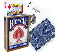Carte Da Gioco Poker Standard Index Gold Per Magia Blu NUOVE