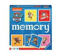 CARTE DA GIOCO RAVENSBURGER Memory Paw Patrol - 64 , Tema Paw Patrol, Età 3+ anni