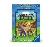 CARTE DA GIOCO RAVENSBURGER Minecraft Explorers - Carta da Gioco Cooperativa, Età 8+ anni, 1-4 Giocatori, Ravensburger