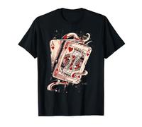 Carte da Gioco Re e Asso di Cuori Poker Blackjack 21 Maglietta
