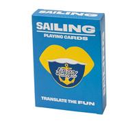 Carte da gioco Sailing Lingo | Flashcard da viaggio | Impara il vocabolario gergale marittimo a vela in modo facile e divertente | 52 traduzioni essenziali