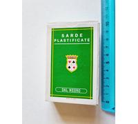 CARTE DA GIOCO SARDE DAL NEGRO SCOPA BRISCOLA ORIGINAL PLAYING CARD NEW