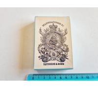 CARTE DA GIOCO SIGILLATE A TRASFORMAZIONE ISOLE BRITANNICHE 1860 MUSEO ALAVA NEW