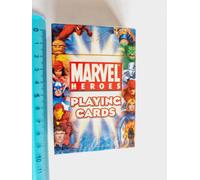 CARTE DA GIOCO SIGILLATE MARVEL HEROES POKER ORIGINAL 80s PLAYING CARDS NEW
