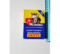 CARTE DA GIOCO SIGILLATE MODIANO GENTE POKER ORIGINAL VINTAGE PLAYING CARD NEW