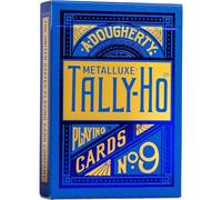 Carte da gioco Tally Ho Metalluxe blu - LatestBuy