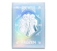Carte da gioco Tenyo Disney Bicycle Frozen Poker dimensioni 6,3 cm x 8,8 cm e...