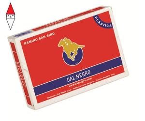 CARTE DA GIOCO TEODOMIRO DAL NEGRO RAMINO S.SIRO PLASTICA