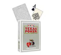 Carte Da Gioco Texas Hold Em Grigie Modiano Jumbo Indice Poker Poker Size