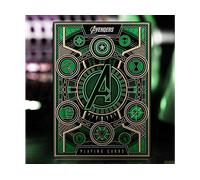 CARTE DA GIOCO THEORY11 Avengers - Set da 52 , Edizione The Infinity Saga, Versione Verde