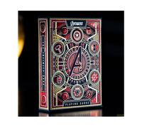 CARTE DA GIOCO THEORY11 Avengers - The Infinity Saga Red Version - Set da 52