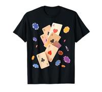 Carte da Poker Casino Vegas Carte Costume Maglietta