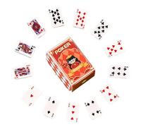 Carte Da Poker Società Dimensioni Dito per Ufficio e Casa | 54 biglietti per feste e serate interattive per nonni, donne, uomini e donne