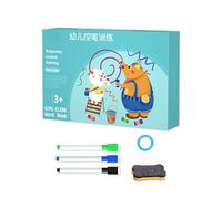 Carte da Ricalco Bambini - Controllo Penna Apprendimento Cancellabile | Carte Per Allenamento Controllo Penna Prescolare,Per Casa Asilo Gioco Educazione E Feste Di Compleanno