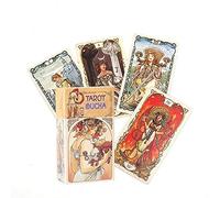 Carte da tarocchi Mucha,Mucha Tarot Cards,Style A,Tarot Deck