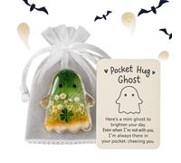 Carte da Tasca Fantasma - Mini Carte di Guarigione e Incoraggiamento, Fantasmi da Abbraccio, Ricordi Ispiratori per Amici, Supporto Emotivo e Simboli Positivi d’Amore