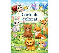 Carte de colorat: animale salbatice