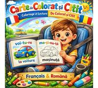 CARTE DE COLORAT SI CITIT BILINGUE: COLORIAGE ET LECTURE