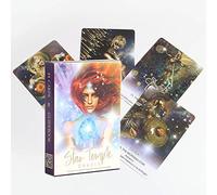 Carte dei tarocchi dell'oracolo del Tempio delle Stelle,Star Temple Oracle Tarot Cards,Tarot Deck,Firend GameGiochi di divinazione
