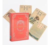 Carte dei tarocchi dell'oracolo Dorato di Lenormand,Golden Lenormand Oracle Tarot Cards,Tarot Card,Party Game,Giochi di divinazione